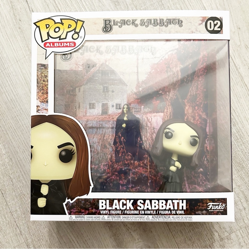 Funko Pop! Album Cover with Case: Black Sabbath #02 Ozzy Osborne